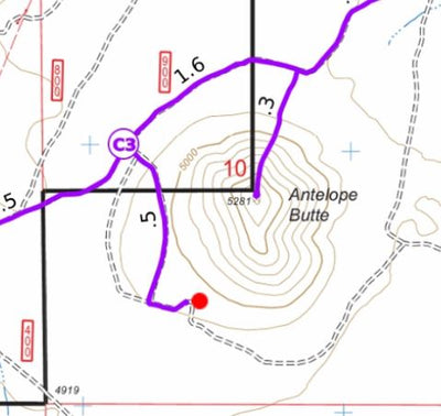 Central Oregon SxS Where To Ride Brothers Map #3 Preview 3