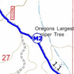 Central Oregon Where To Ride Derrick Cave Map #2 Preview 3