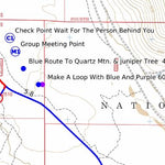Central Oregon SxS Where To Ride Quartz Mtn and Oregon's Largest Juniper Tree Map #2 Preview 1
