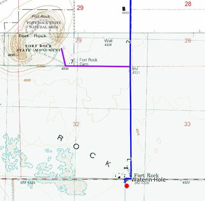 Central Oregon SxS Where To Ride, 2510 to Fort Rock Preview 2