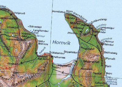 Hornstrandir Nature Reserve 1:100000 Preview 1