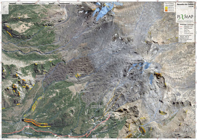 Nevados y Termas de Chillán 1/25.000 Preview 1