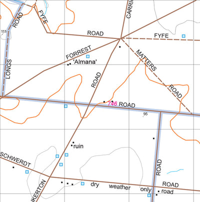 Mount Lofty Ranges Map 206B Preview 2