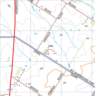 Mount Lofty Ranges Map 207A Preview 2
