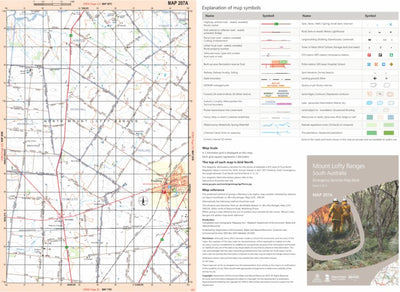 Mount Lofty Ranges Map 207A Preview 1