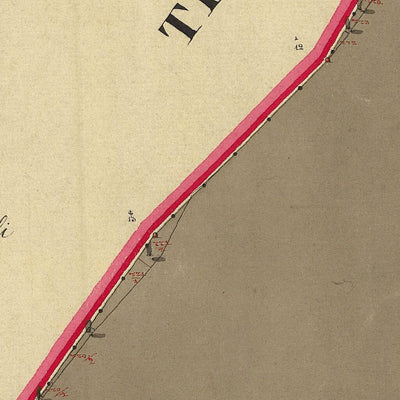 BREGUZZO Mappa originale d'impianto del Catasto austro-ungarico. Scala 1:2880 Preview 2