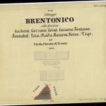 BRENTONICO Mappa originale d'impianto del Catasto austro-ungarico. Scala 1:2880 Preview 1