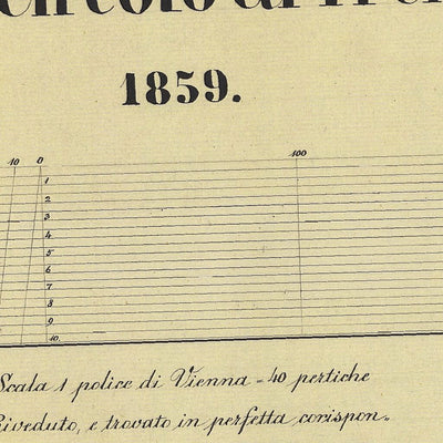 BRENTONICO Mappa originale d'impianto del Catasto austro-ungarico. Scala 1:2880 Preview 2