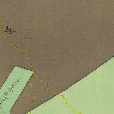 BREZ Mappa originale d'impianto del Catasto austro-ungarico. Scala 1:2880 Preview 3