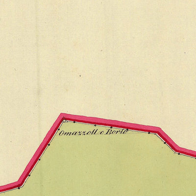 BRIONE Mappa originale d'impianto del Catasto austro-ungarico. Scala 1:2880 Preview 2