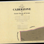 CADERZONE Mappa originale d'impianto del Catasto austro-ungarico. Scala 1:2880 Preview 1