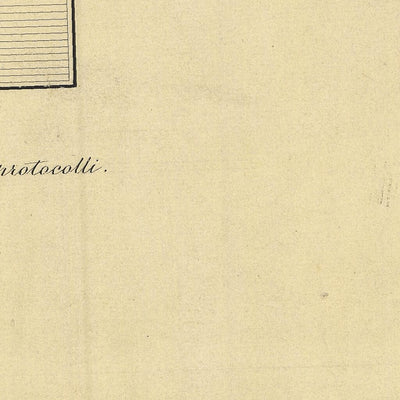 CALDES Mappa originale d'impianto del Catasto austro-ungarico. Scala 1:2880 Preview 2