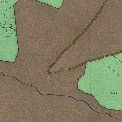 CANAZEI Mappa originale d'impianto del Catasto austro-ungarico. Scala 1:2880 Preview 3