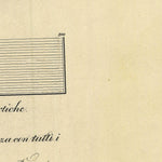 CAPRIANA Mappa originale d'impianto del Catasto austro-ungarico. Scala 1:2880 Preview 2