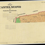 CASTELNUOVO Mappa originale d'impianto del Catasto austro-ungarico. Scala 1:2880 Preview 1