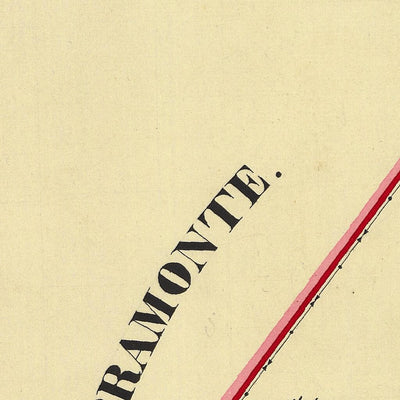CIMONE Mappa originale d'impianto del Catasto austro-ungarico. Scala 1:2880 Preview 2