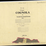 COGNOLA Mappa originale d'impianto del Catasto austro-ungarico. Scala 1:2880 Preview 1