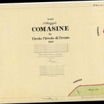 COMASINE Mappa originale d'impianto del Catasto austro-ungarico. Scala 1:2880 Preview 1
