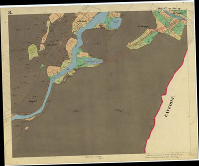 DRO Mappa originale d'impianto del Catasto austro-ungarico. Scala 1:2880 Preview 2