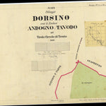 DORSINO Mappa originale d'impianto del Catasto austro-ungarico. Scala 1:2880 Preview 1