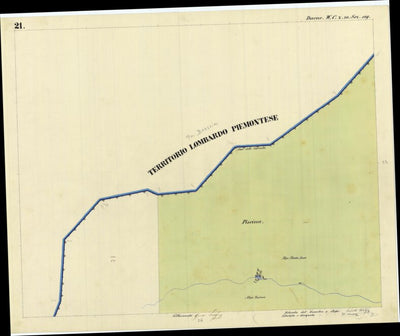 DAONE Mappa originale d'impianto del Catasto austro-ungarico. Scala 1:2880 Preview 3