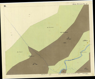 DAONE Mappa originale d'impianto del Catasto austro-ungarico. Scala 1:2880 Preview 2