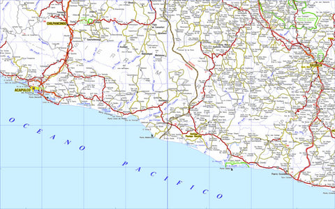 Guia Roji Carreteras Oaxaca / PLC M32 / área pacífico Preview 1