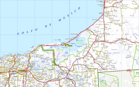 Guia Roji Carreteras Tabasco / PLC M36 / área golfo Preview 1