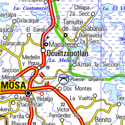 Guia Roji Carreteras Tabasco / PLC M36 / área golfo Preview 3