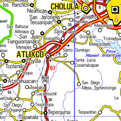 Guia Roji Carreteras Puebla / PLC 29 / área volcanes Preview 2