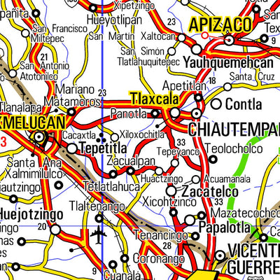 Guia Roji Carreteras Puebla / PLC 29 / área volcanes Preview 3