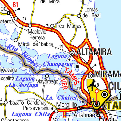 Guia Roji Carreteras Tamaulipas / PLC M23 / área sur Preview 3