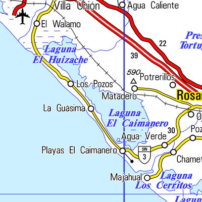 Guia Roji Carreteras Sinaloa / PLC M13 / área sur Preview 2