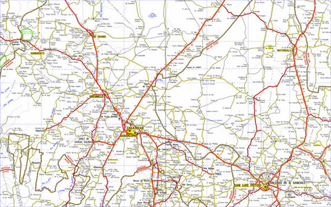 Guia Roji Carreteras Zacatecas / PLC M18 / área centro Preview 1