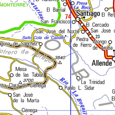 Guia Roji Carreteras Nuevo León / PLC M21 / área centro Preview 2