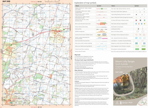 Mount Lofty Ranges Map 208B Preview 1