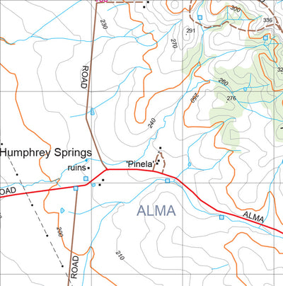 Mount Lofty Ranges Map 206D Preview 2