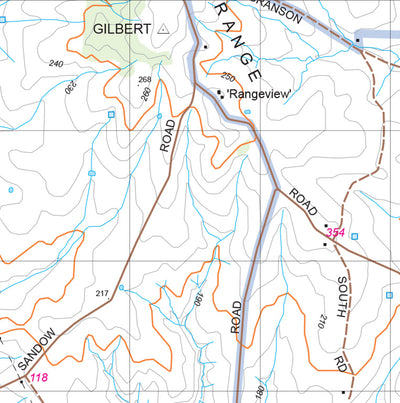 Mount Lofty Ranges Map 206D Preview 3
