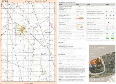 Mount Lofty Ranges Map 206C Preview 1