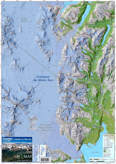 Chaltén and Southern Ice Cap 1/125.000 Preview 1