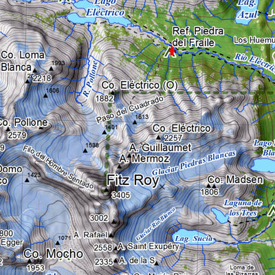 Chaltén and Southern Ice Cap 1/125.000 Preview 3