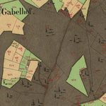 FRASSILONGO Mappa originale d'impianto del Catasto austro-ungarico. Scala 1:2880 Preview 3