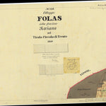 FOLAS Mappa originale d'impianto del Catasto austro-ungarico. Scala 1:2880 Preview 1