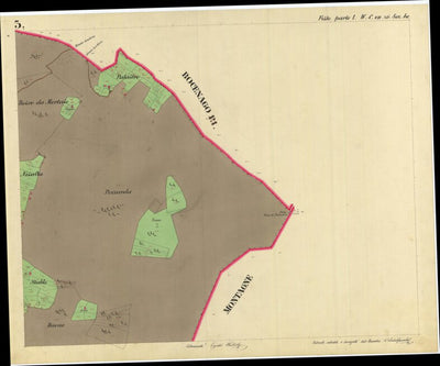 FISTO Mappa originale d'impianto del Catasto austro-ungarico. Scala 1:2880 Preview 2