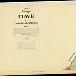 FIAVÉ Mappa originale d'impianto del Catasto austro-ungarico. Scala 1:2880 Preview 1
