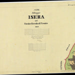 ISERA Mappa originale d'impianto del Catasto austro-ungarico. Scala 1:2880 Preview 1