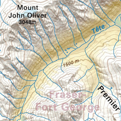 TOBC46 Jackman Flats - Thompson Okanagan BC Topo Map Preview 3