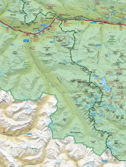 TOBC48 Yellowhead - Thompson Okanagan BC Topo Map Preview 1