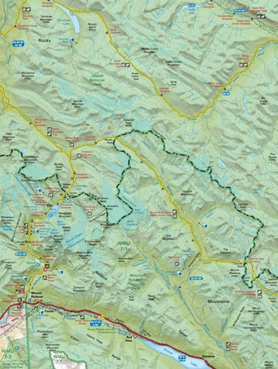 TOBC51 Mount Robson - Thompson Okanagan BC Topo Map Preview 1