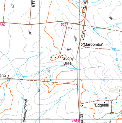 Mount Lofty Ranges Map 236A Preview 3